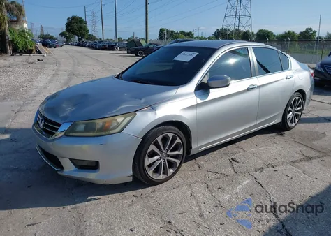 2014 Honda Accord Sport from USA, damaged, VIN 1HGCR2F58EA140785